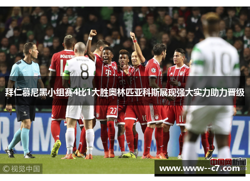 拜仁慕尼黑小组赛4比1大胜奥林匹亚科斯展现强大实力助力晋级 拜仁慕尼黑小组赛4比1大胜奥林匹亚科斯展现强大实力助力晋级